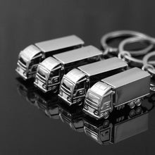 Load image into Gallery viewer, big rig truck keychain